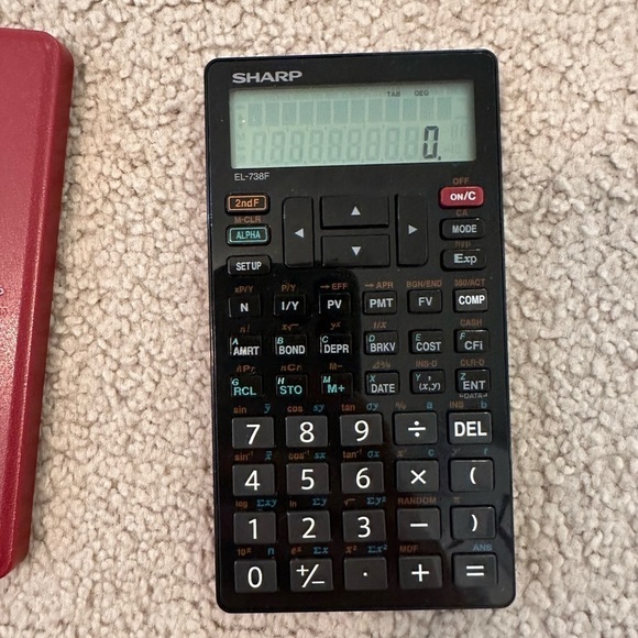 Retro Sharp Calculator with Cover - Picture 7 of 9